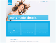 Tablet Screenshot of loanmarket.com.au